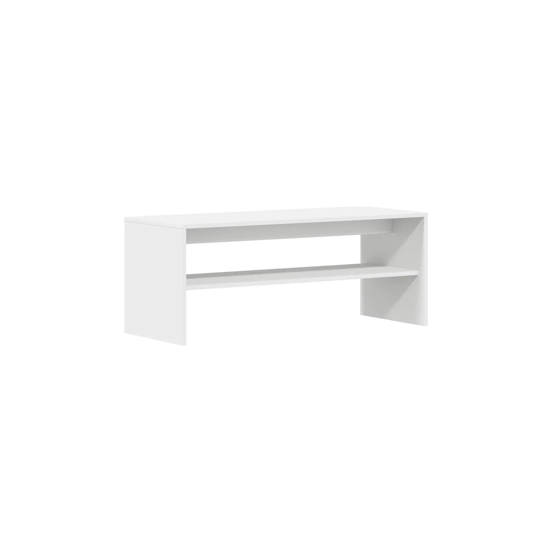 Meuble TV HELLOSHOP26 Meuble TV avec grand rangement style mod