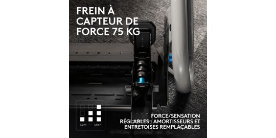 Pédalier LOGITECH RS PEDALS