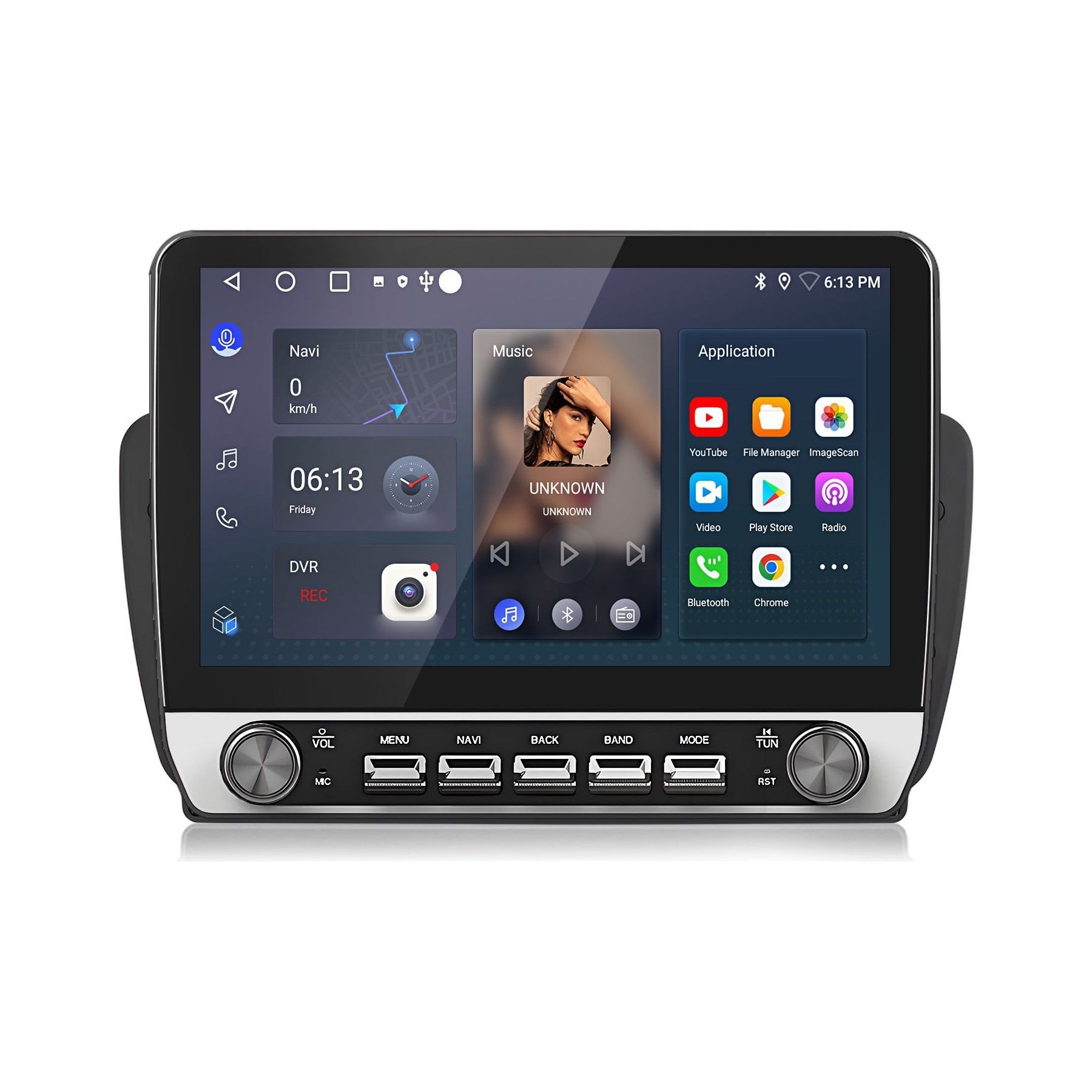 Autoradio connecté JUNSUN pour Seat Ibiza 2009-2013 2+64G Carplay