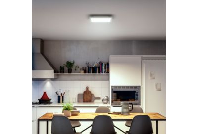 Panneaux lumineux PHILIPS HUE White Ambiance AURELLE carré Bl.+tlc