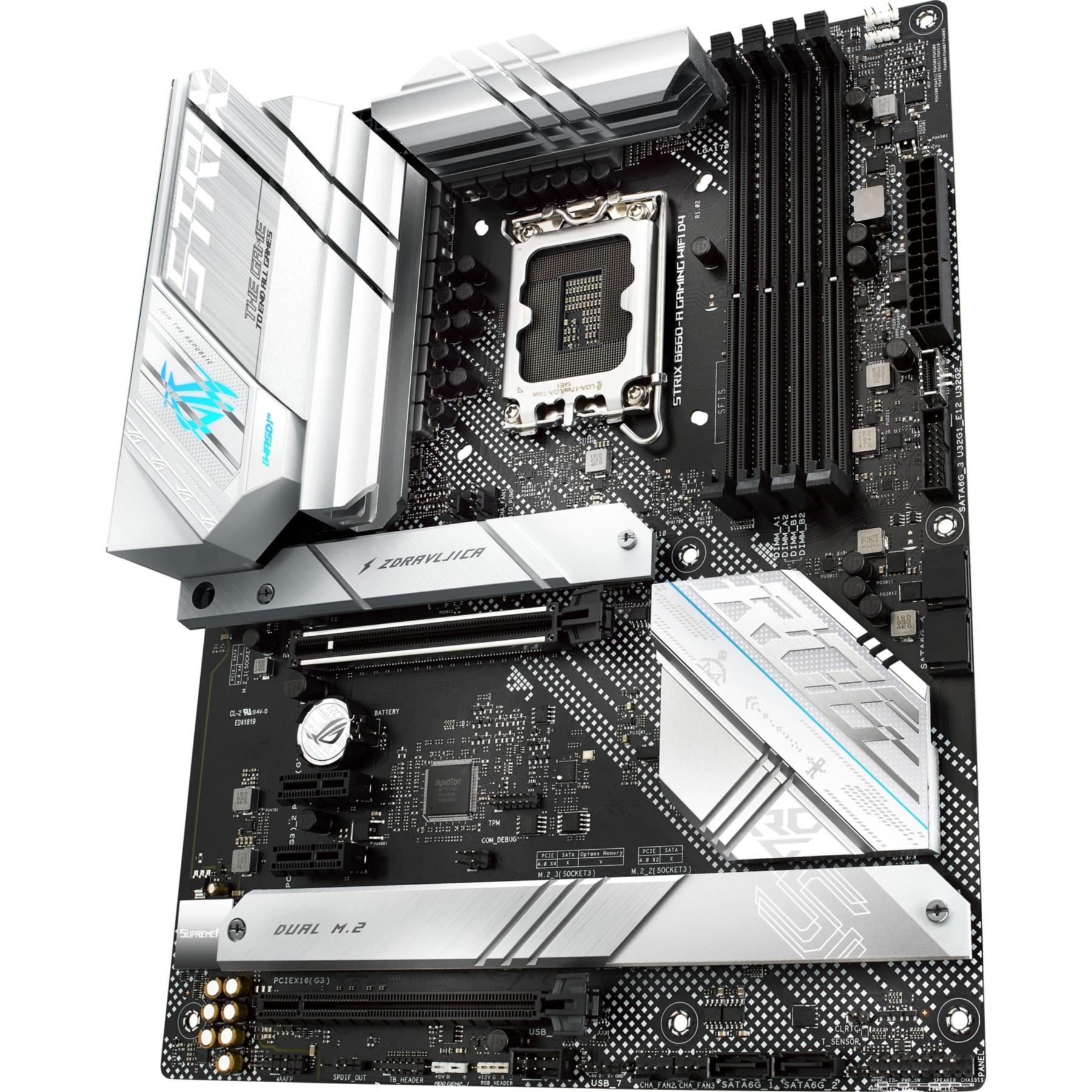 Carte mère ASUS ROG STRIX B660-A Gaming WiFi D4