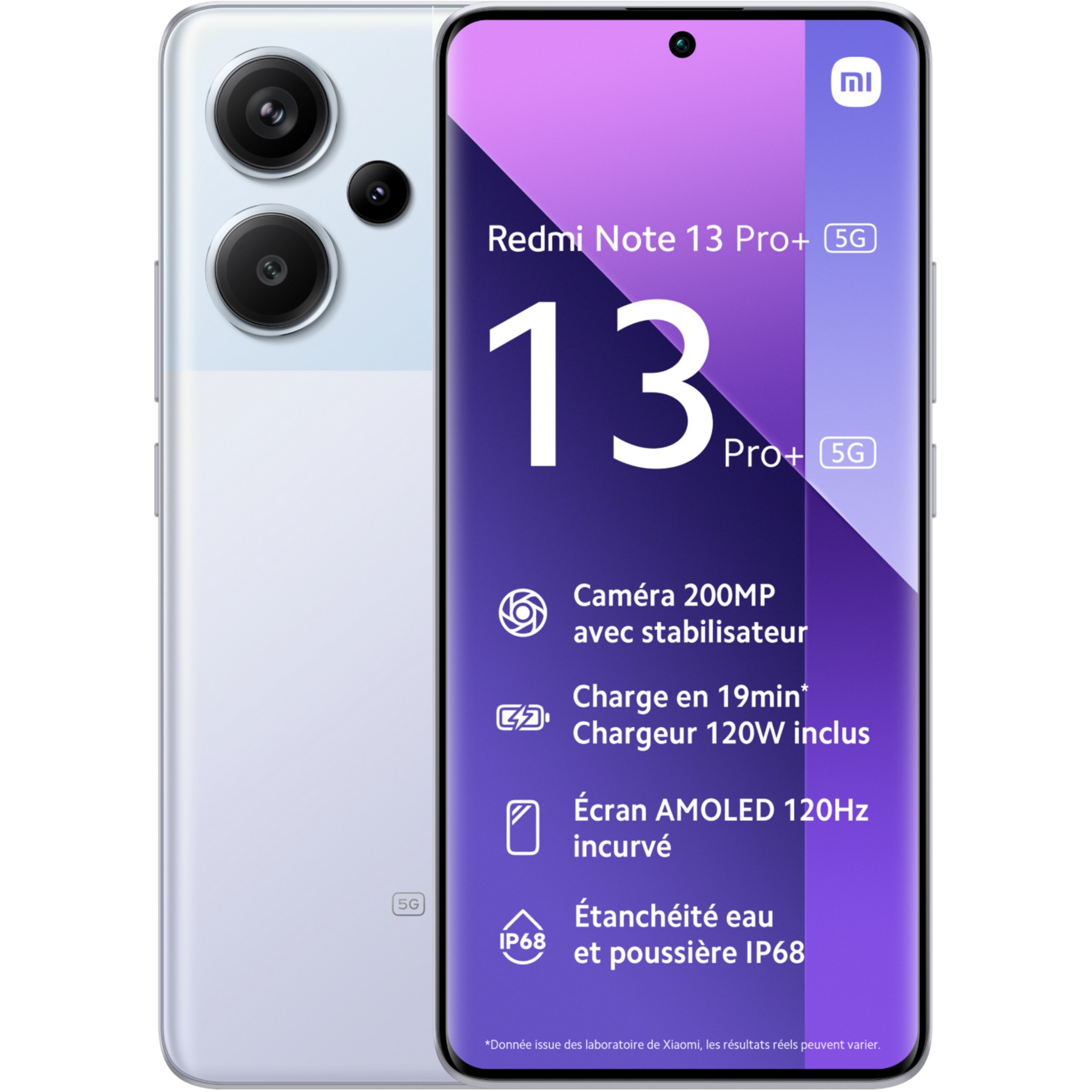 Smartphone XIAOMI Redmi Note 13 Pro Plus 512Go Violet 5G Reconditionné