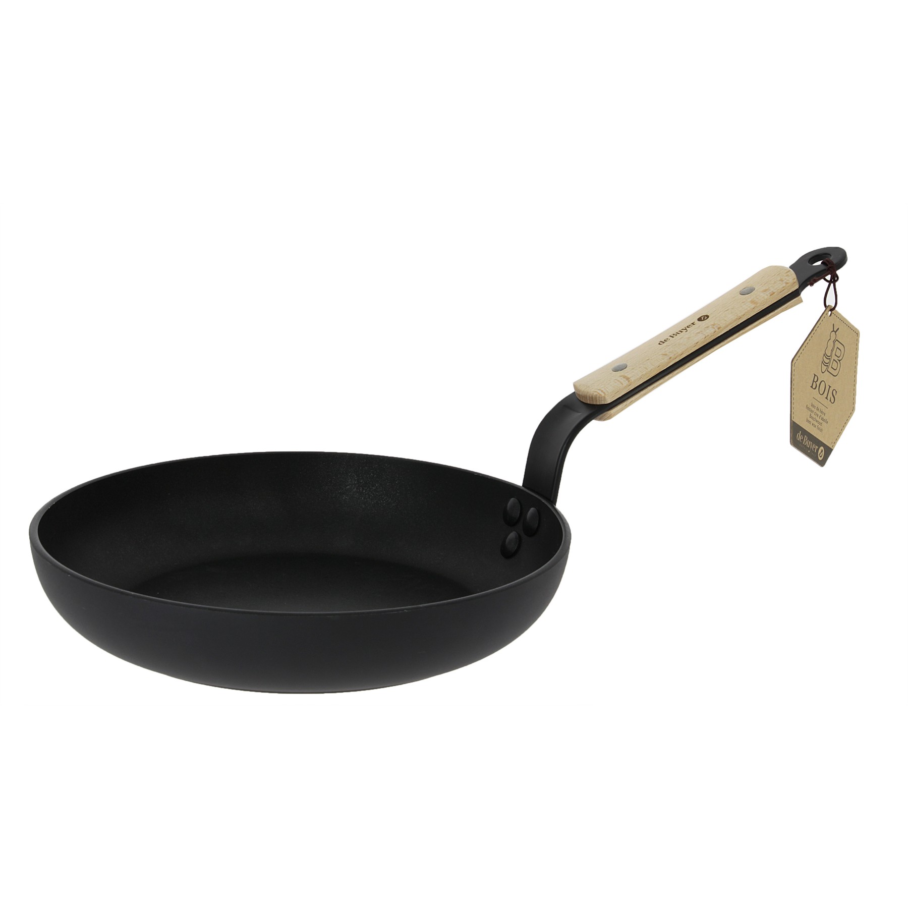 Poêle DE BUYER choc b bois induction 28cm 8780.28