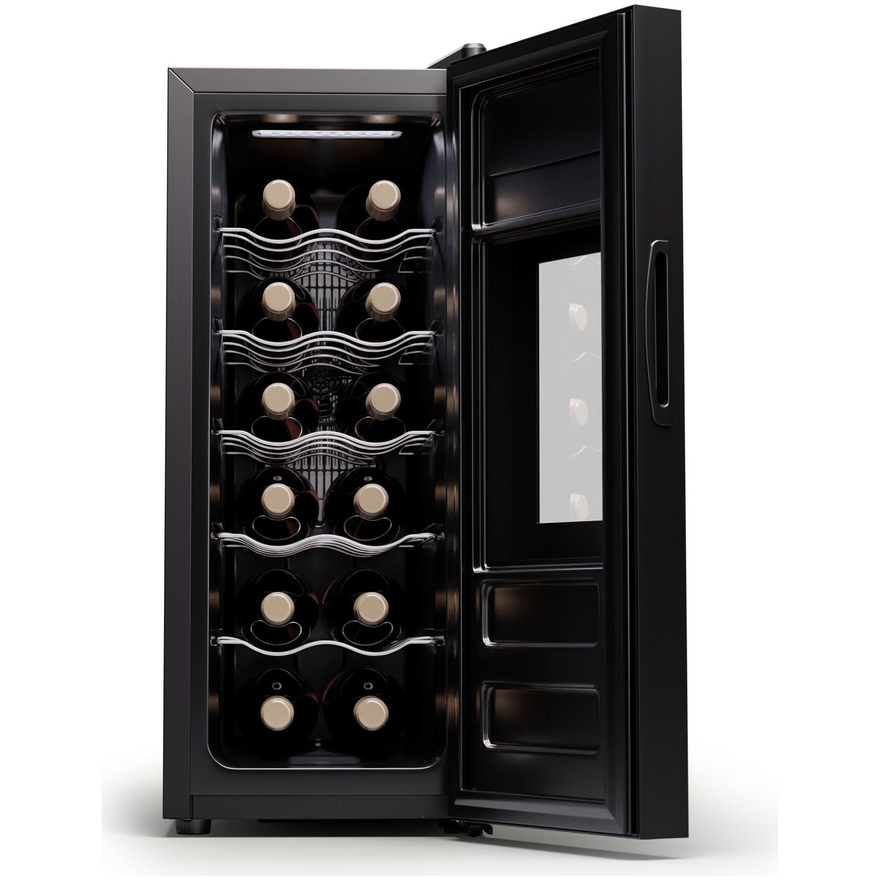 Cave à vin de service KLARSTEIN Silent Vino 12 Slim 12 bouteilles