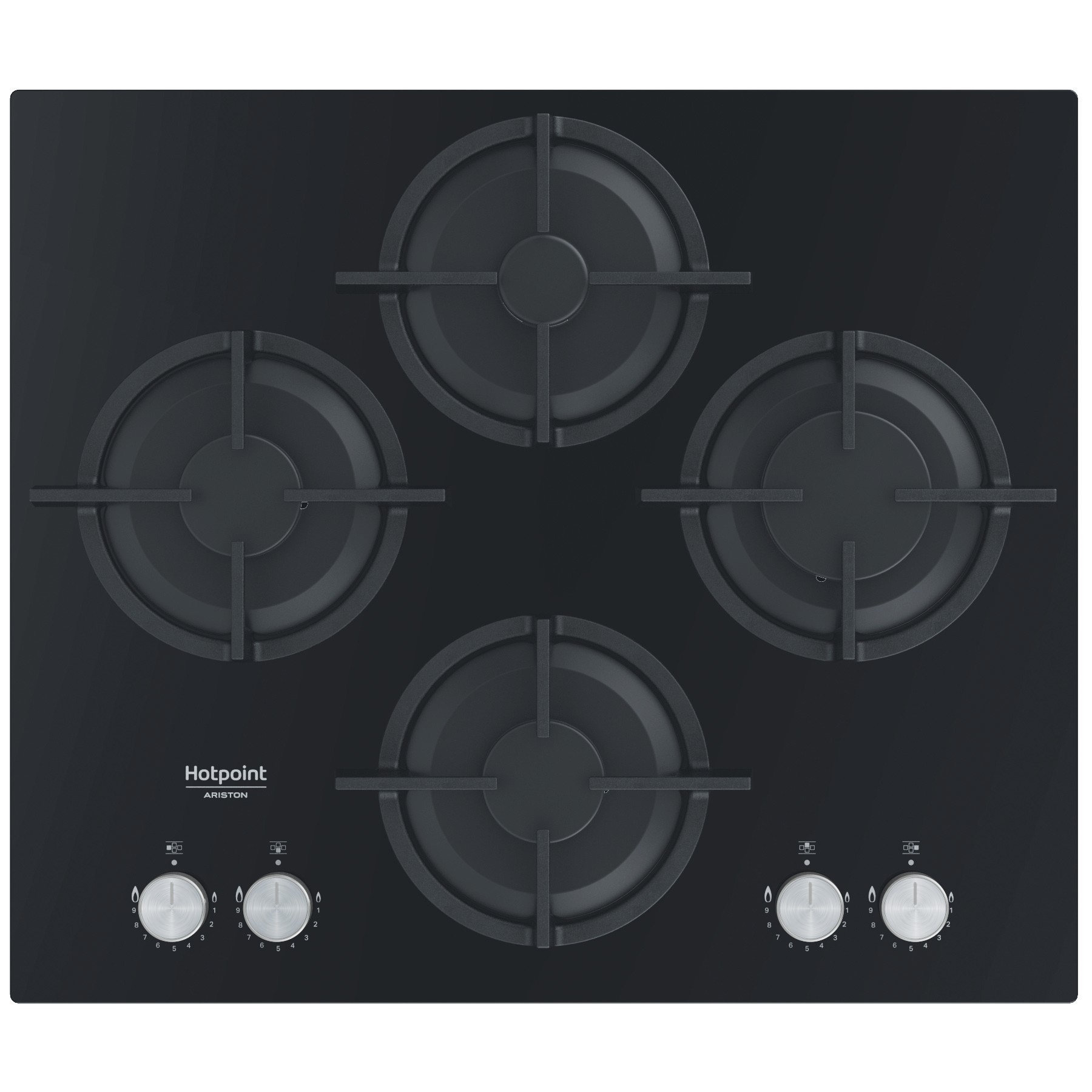 Plaque gaz HOTPOINT QS61SBK Gaz verre