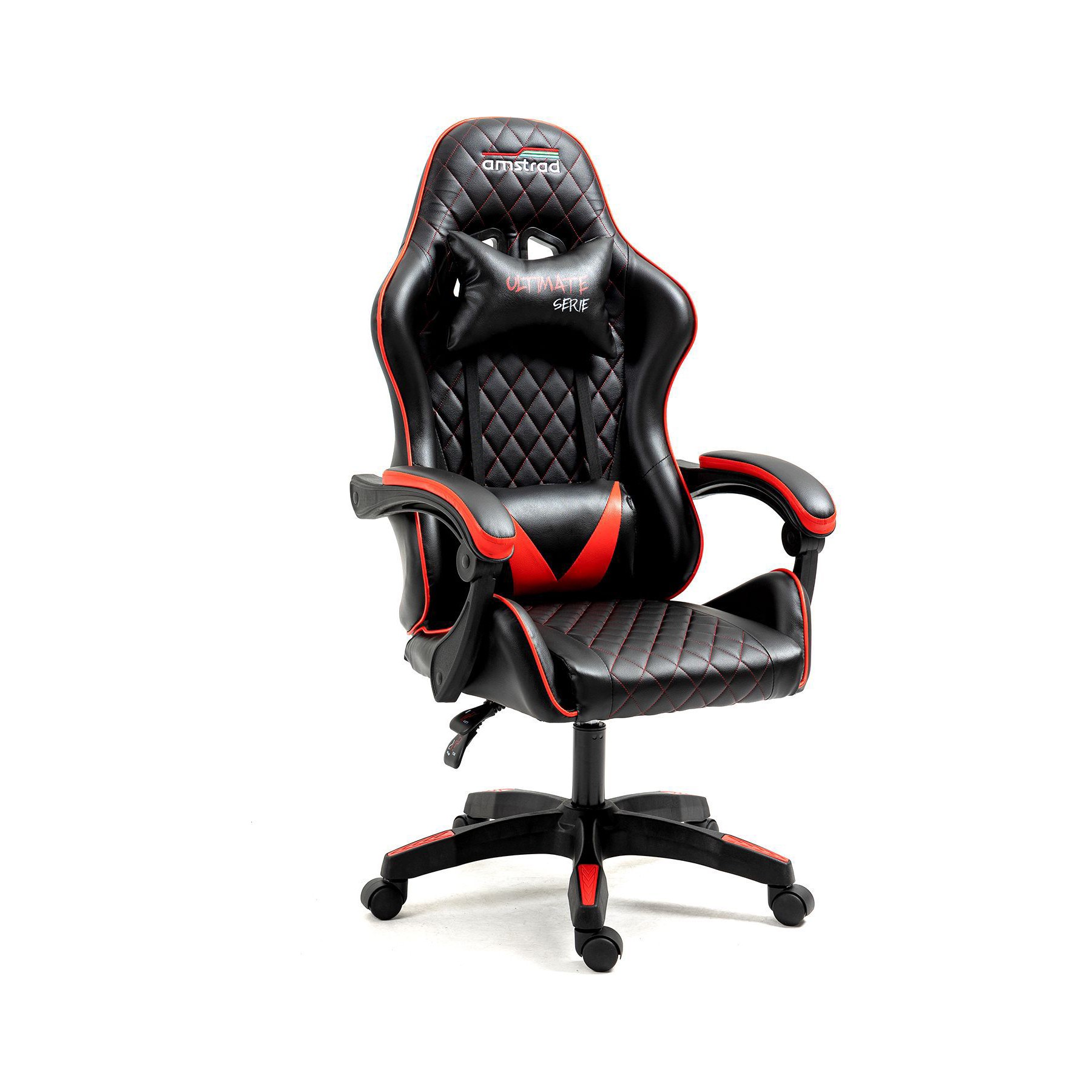 Chaise gaming AMSTRAD ULTIMATE-BK-RUBY