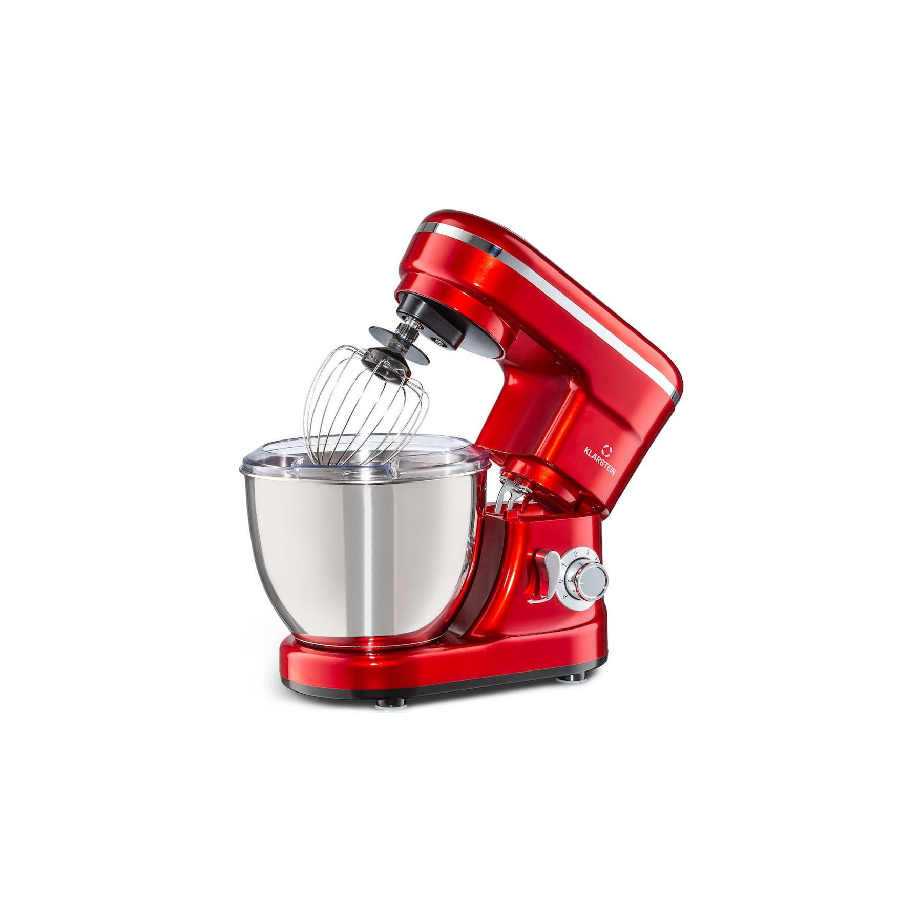 Robot pâtissier KLARSTEIN Bella Mini 1200W 4L Rouge