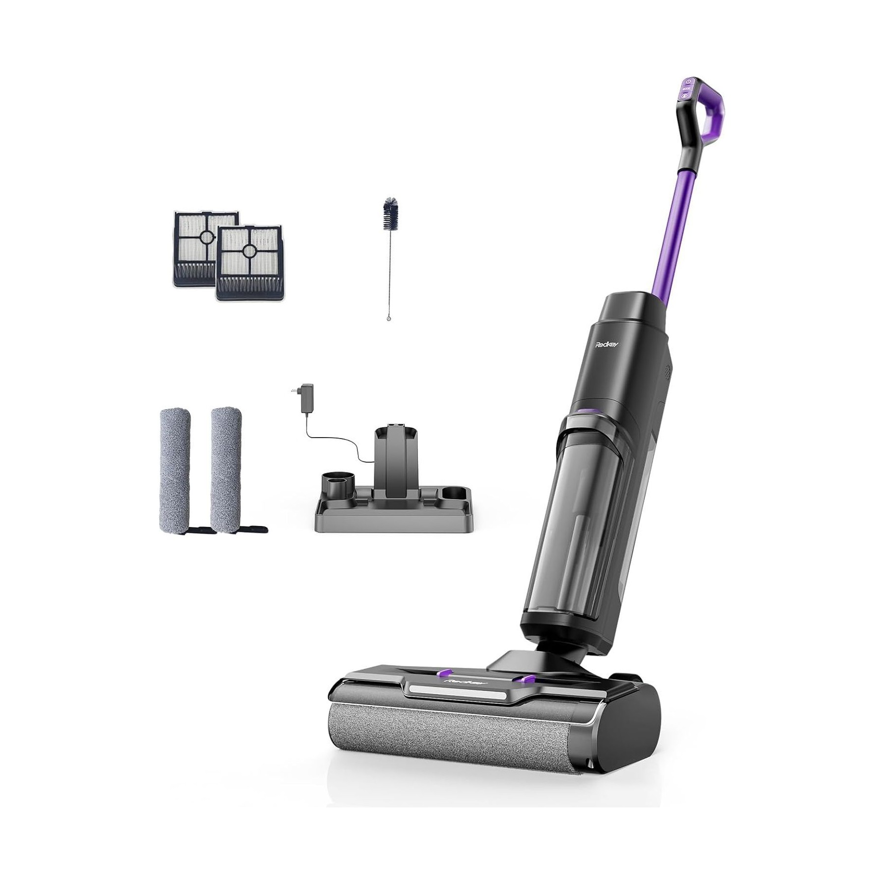 Aspirateur laveur REDKEY W15 Aspirateur Laveur Sans Fil Ensemble