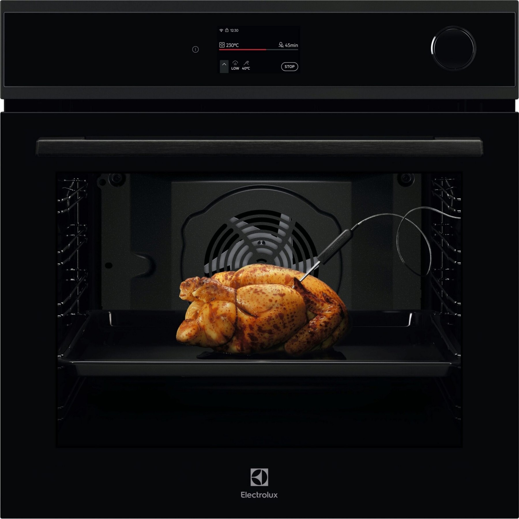 Four encastrable ELECTROLUX EOC9P3XH - Pyrolyse - Chaleur tournante pulsée - Écran tactile - Rails télescopiques - SteamCrisp