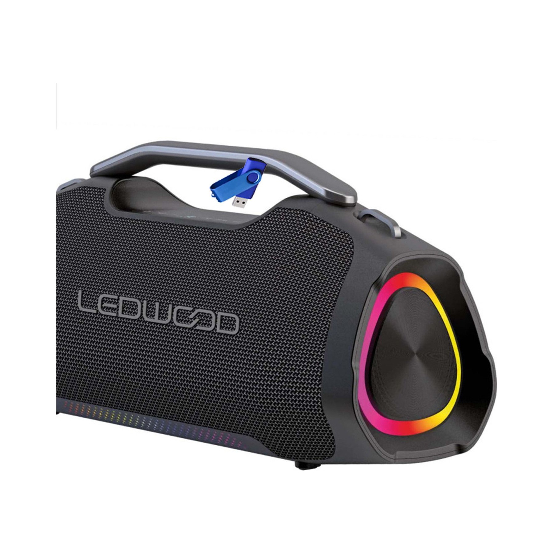 Enceinte nomade LEDWOOD XTREME 220 65W RMS IPX5 LED RGB TWS
