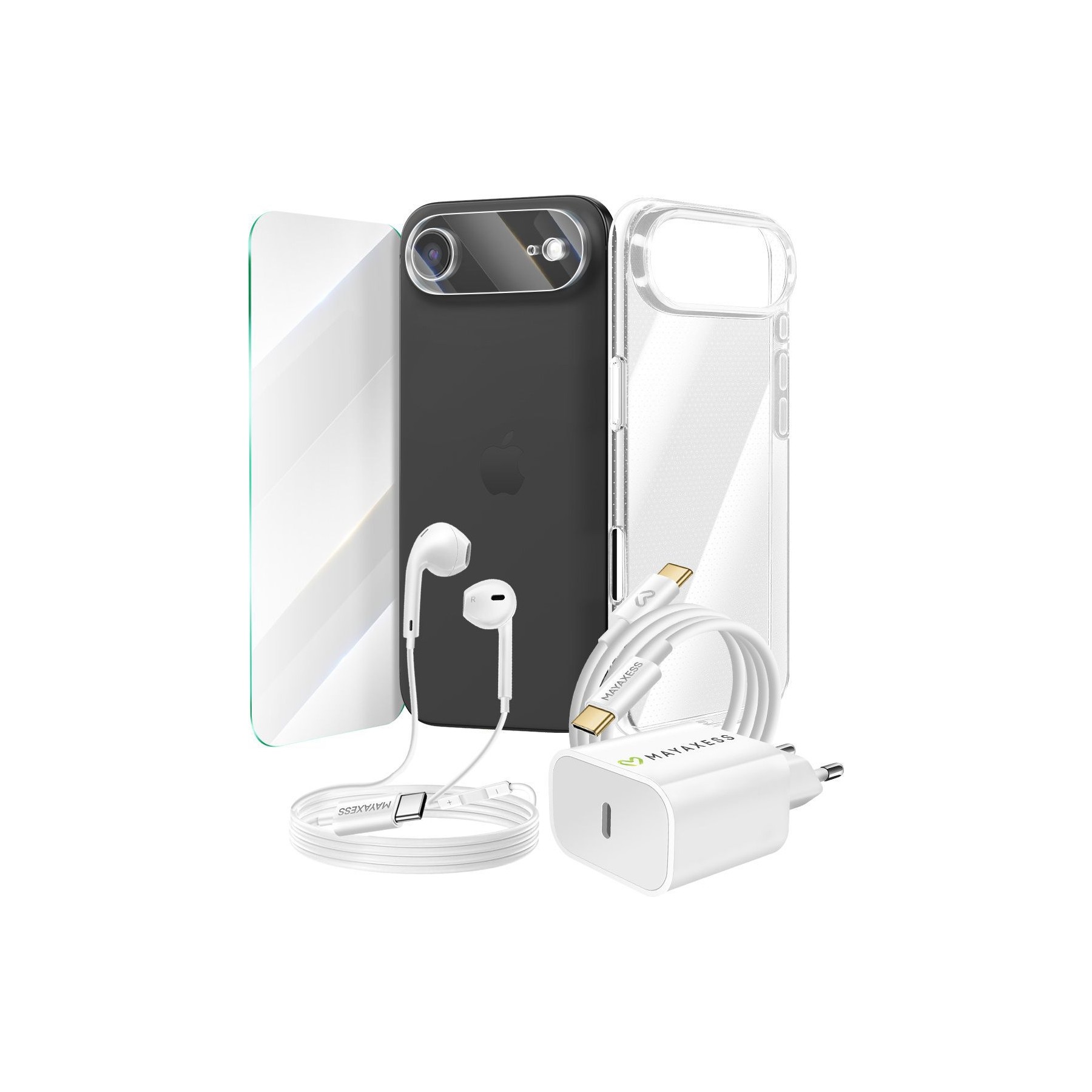 Coque MAYAXESS iPhone 17 Air Protection Charge Audio