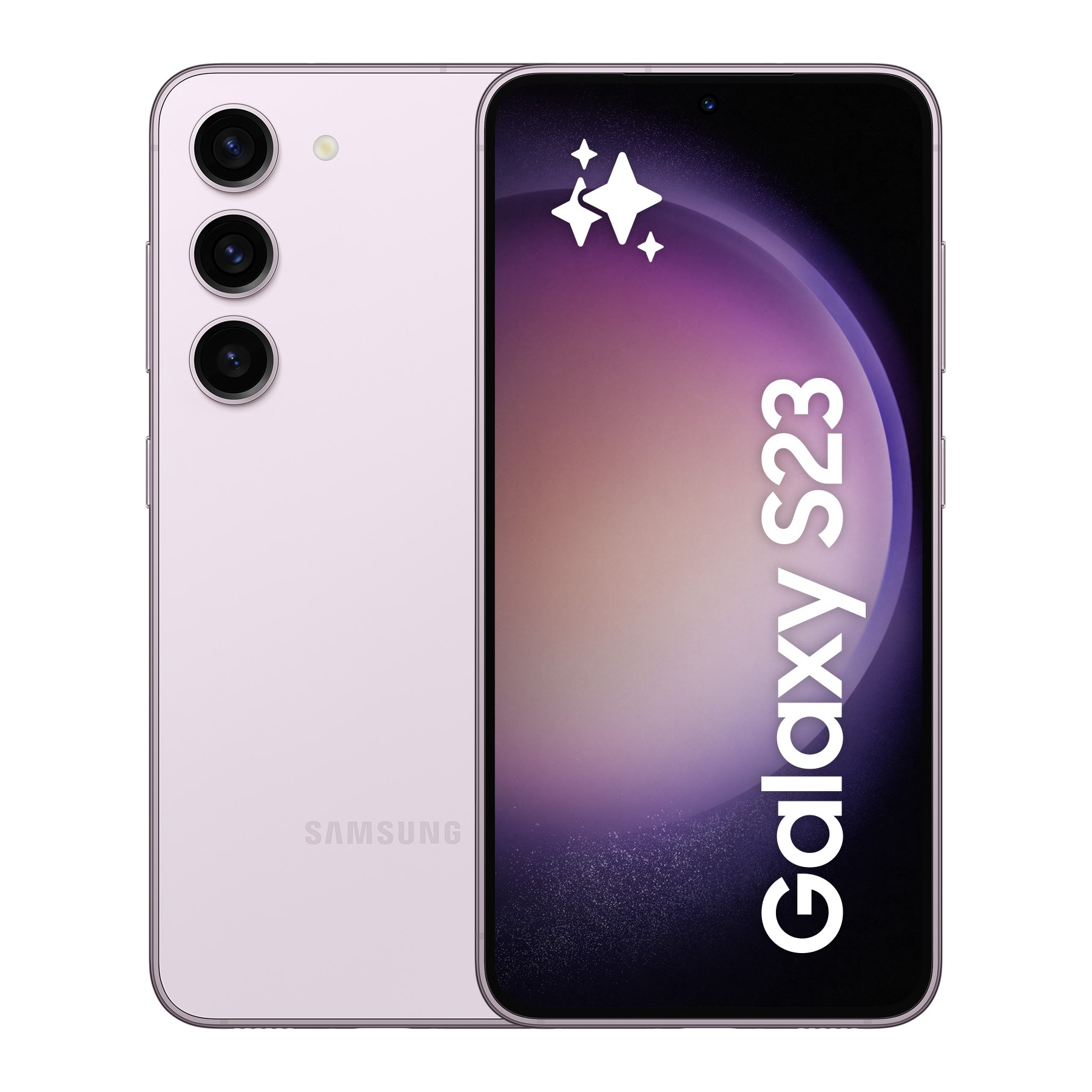 Smartphone SAMSUNG Galaxy S23 Lavande 256Go 5G Reconditionné