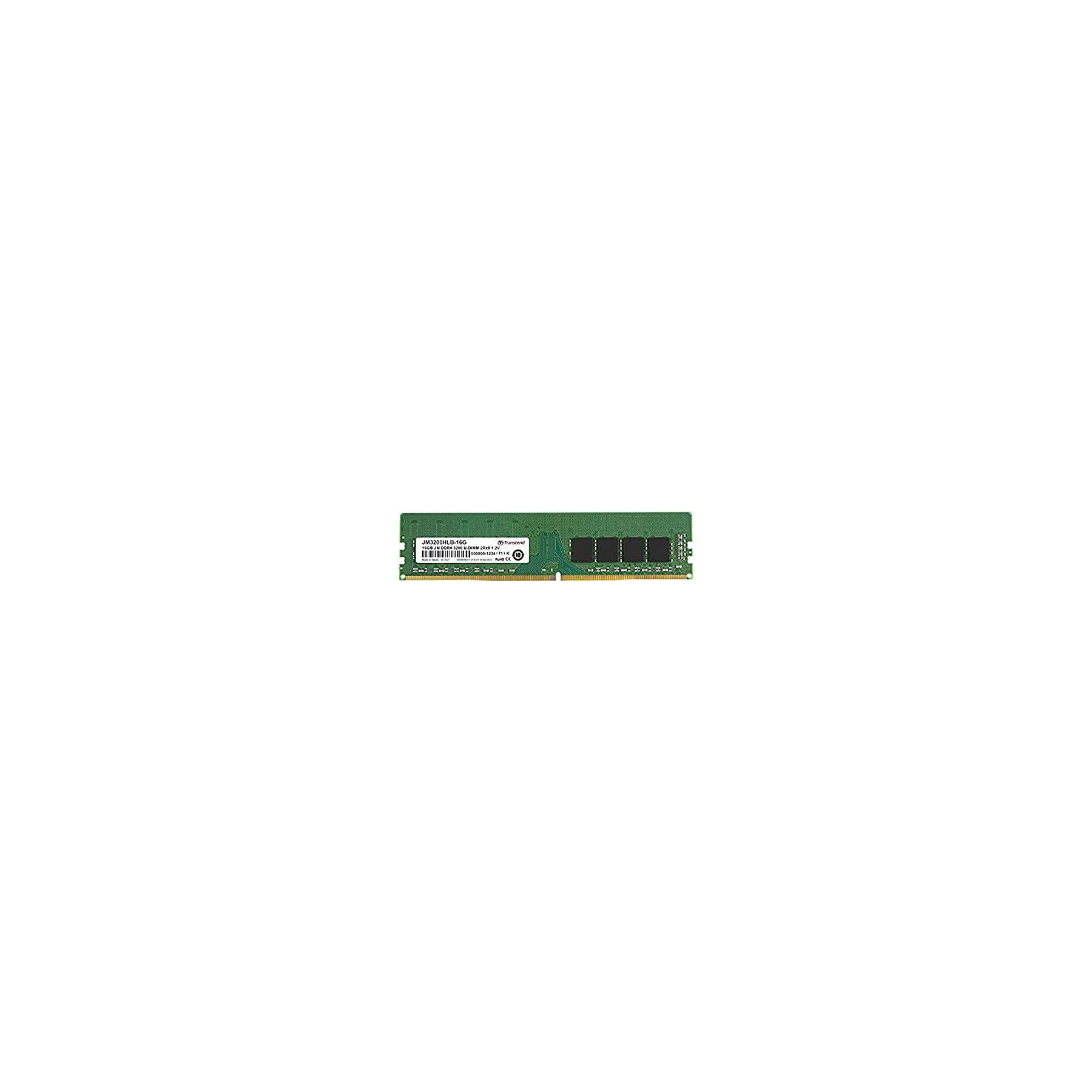 Mémoire vive TRANSCEND 16Go DIMM DDR4 3200 Mhz