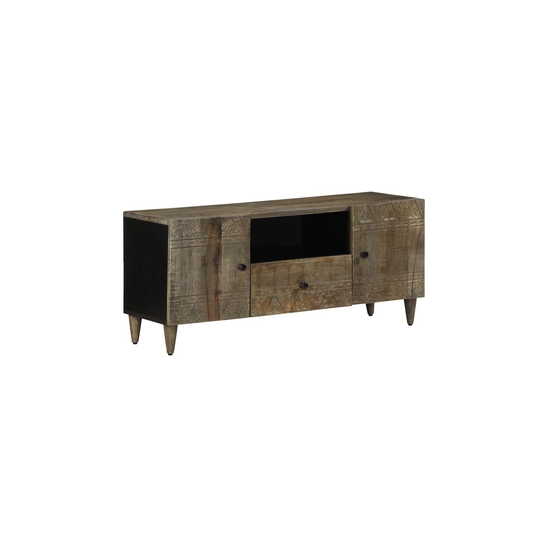 Meuble TV HELLOSHOP26 Meuble TV pratique avec grand espace de