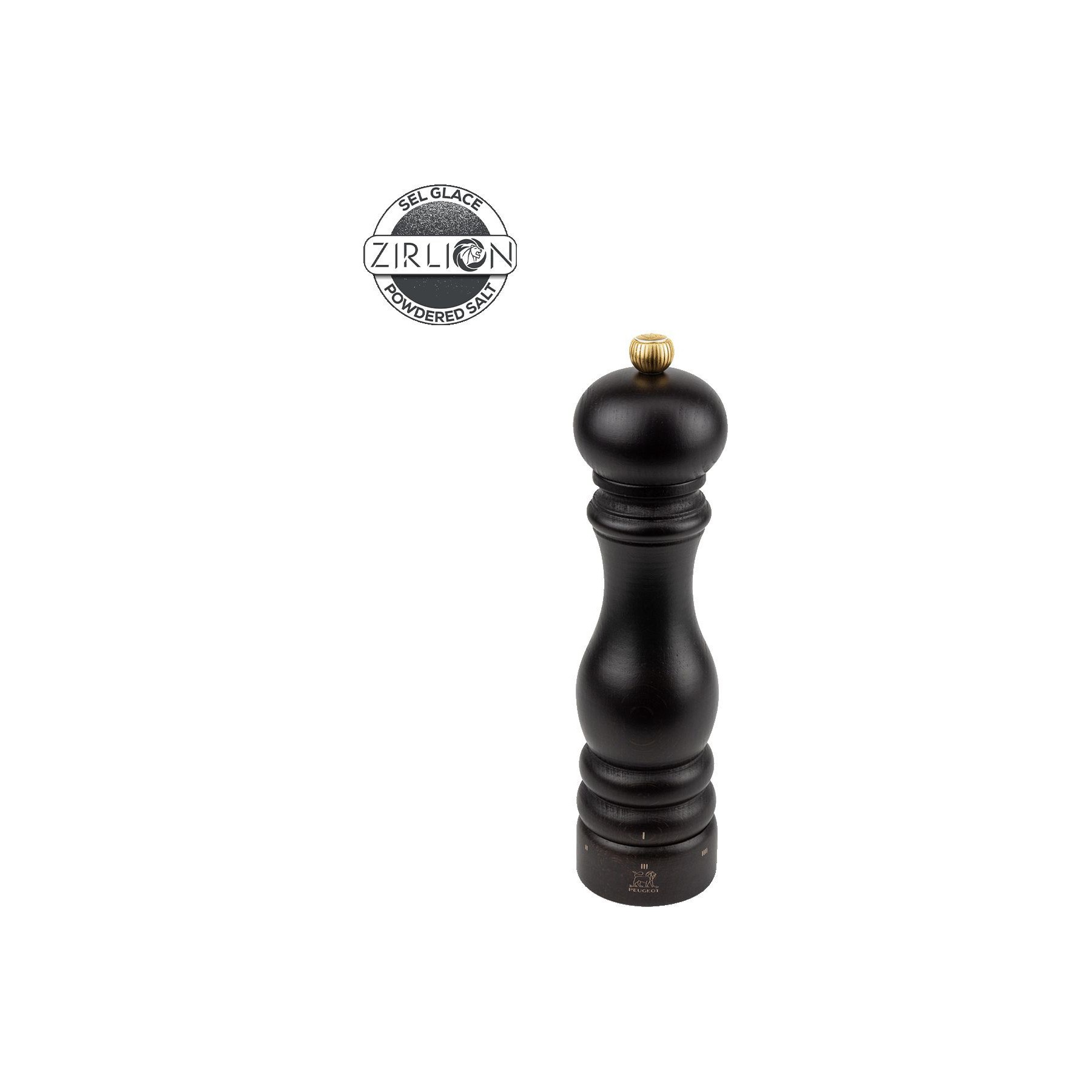Moulin à sel PEUGEOT Paris u'Select Bois Chocolat 22cm
