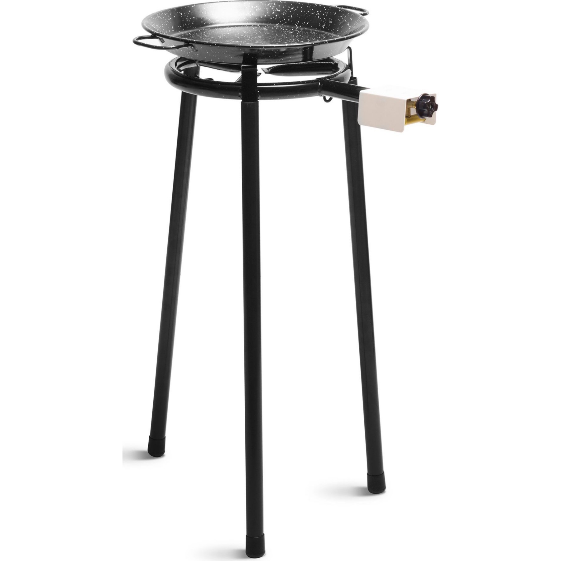 Réchaud gaz BRIEBE MINI Set Paella Brûleur +Poêle +Support