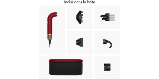 Sèche cheveux DYSON Supersonic R cheveux bouclés à frisés Edition Rouge et Or, édition spéciale fête des mères