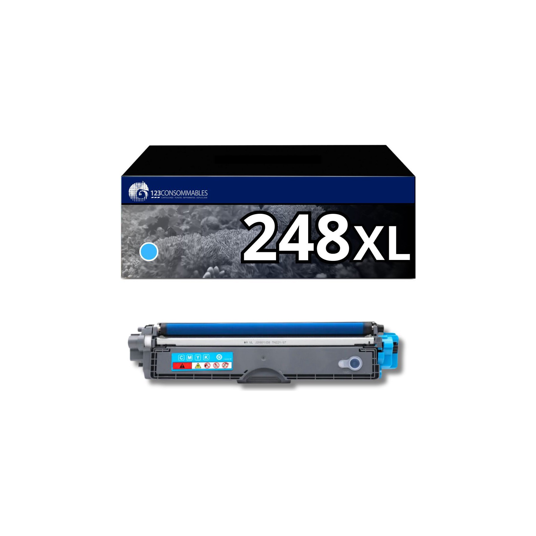 Toner 123CONSOMMABLES BROTHER TN248