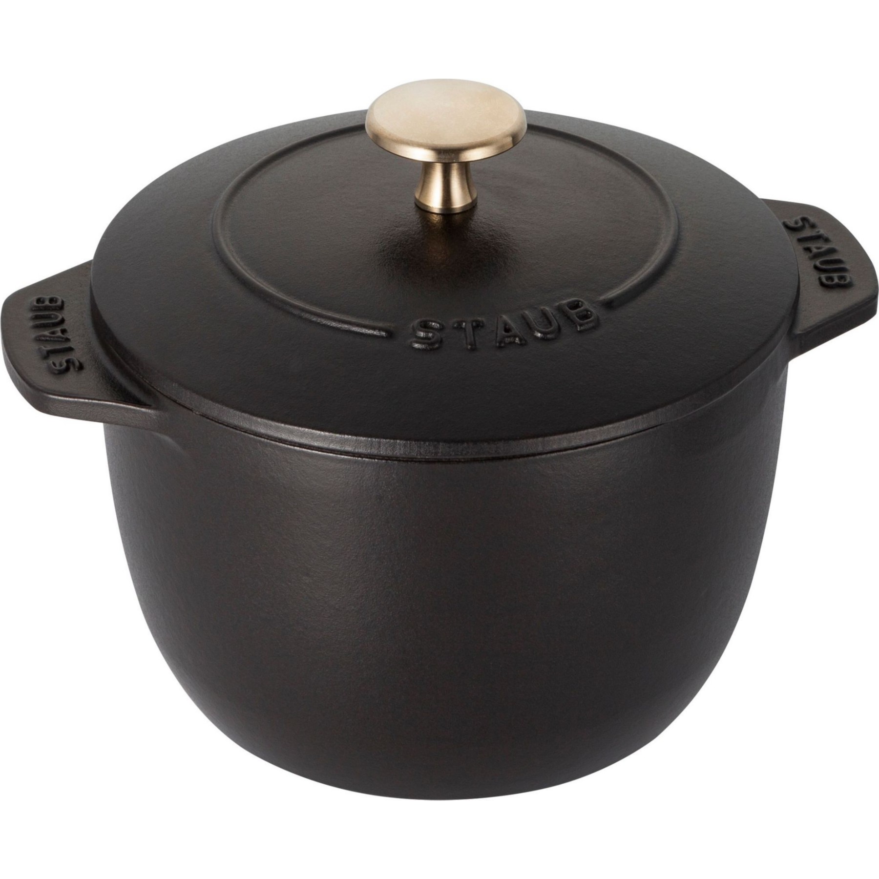 Cocotte ZWILLING à riz 16 cm, Ronde, Noir mat, Fonte