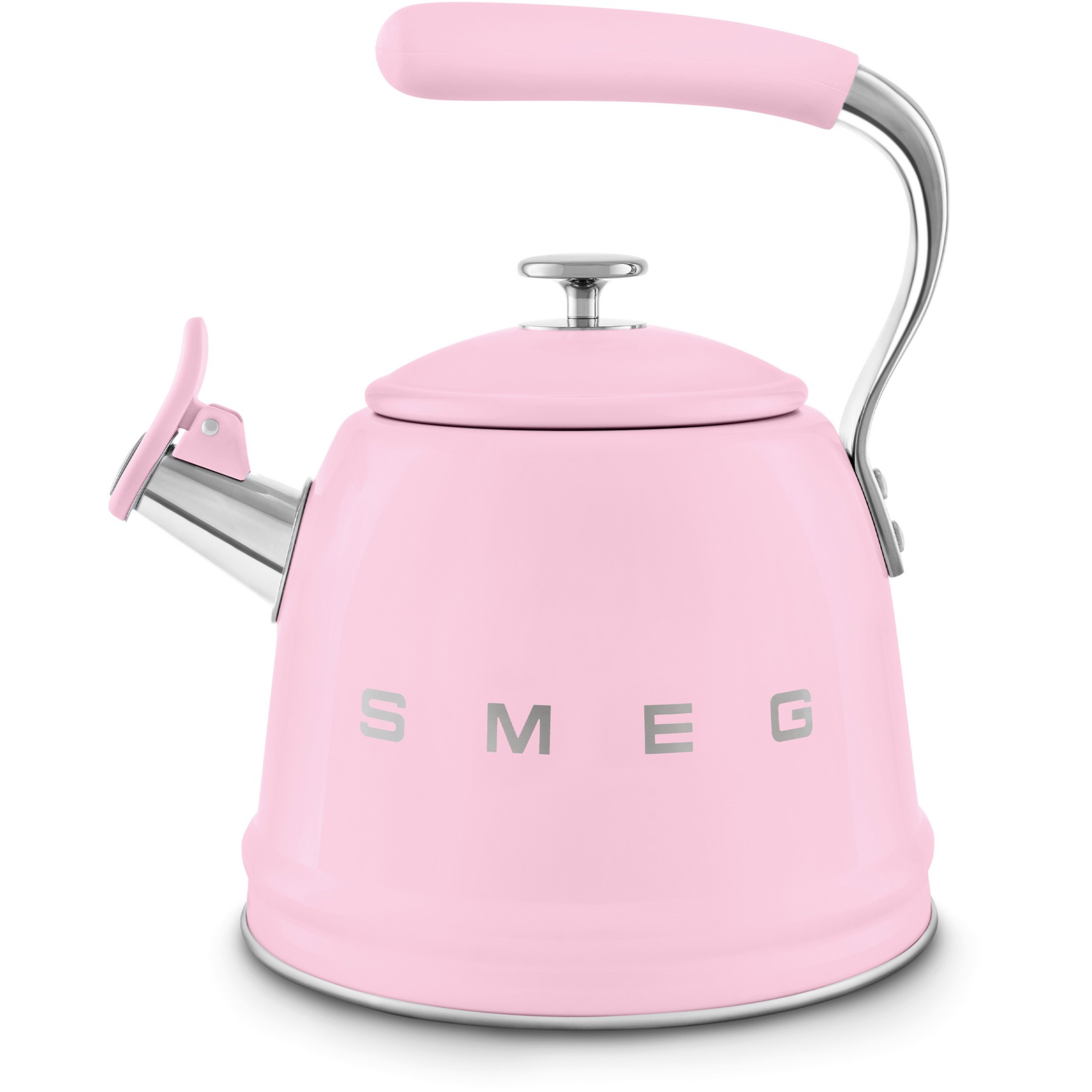 Bouilloire SMEG Sifflante 2.3L Rose