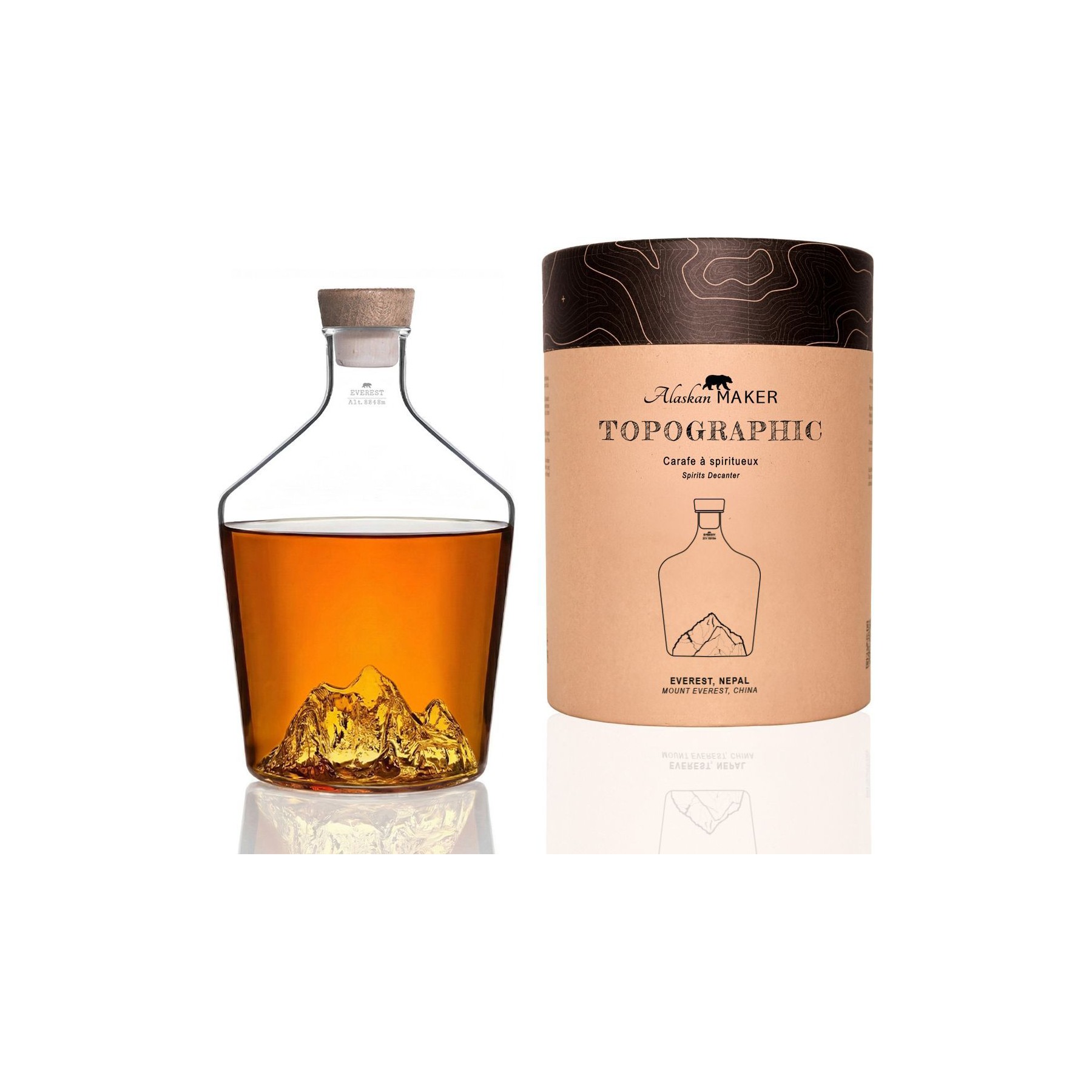 Carafe ALASKAN MAKER à spiritueux : Everest