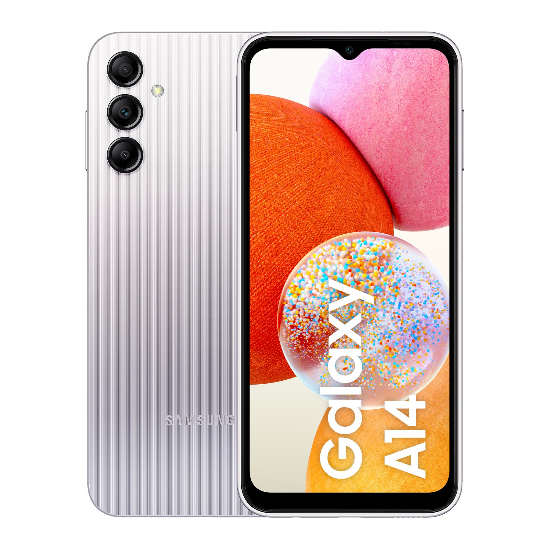 Smartphone SAMSUNG Galaxy A14 Argenté 64Go 4G Reconditionné