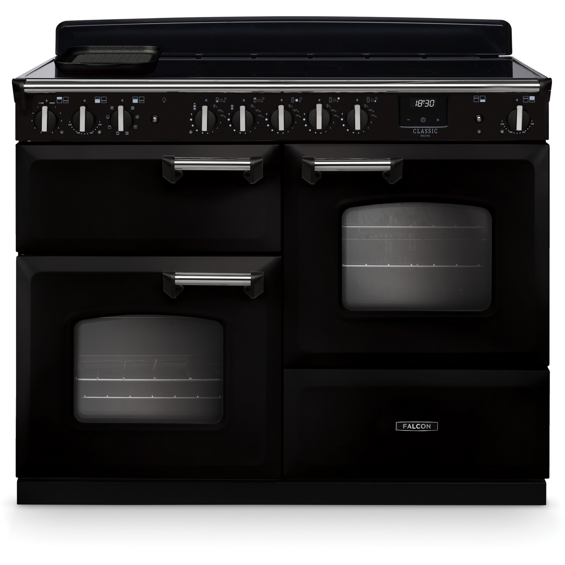 Piano de cuisson induction FALCON NGC TAB IND 110 CM NOIR CHROME