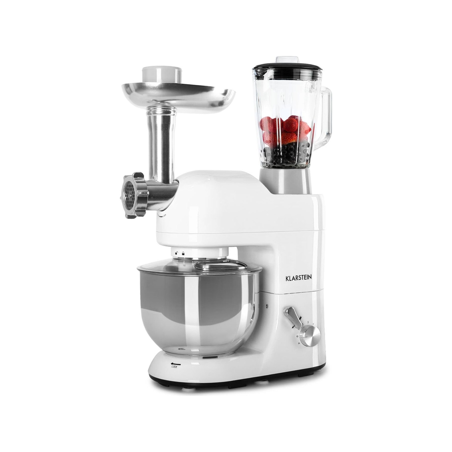 Robot multifonction KLARSTEIN Lucia 2000W 5L Blanc