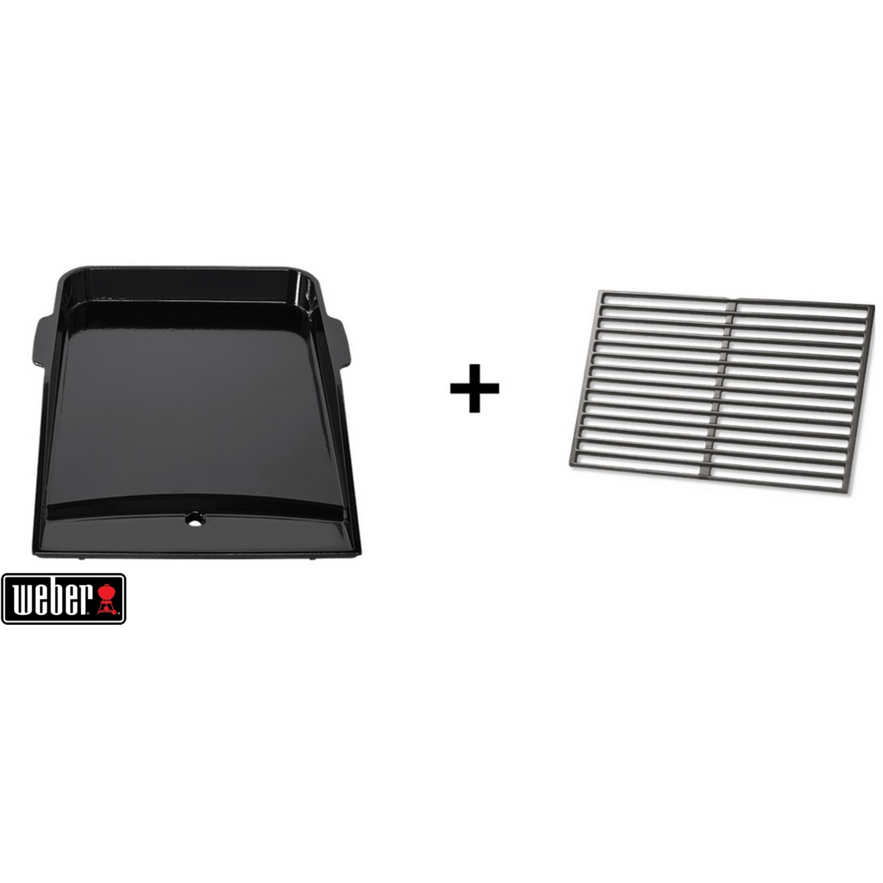 Plancha pour barbecue WEBER Genesis 3 bruleurs + 1/2 grille