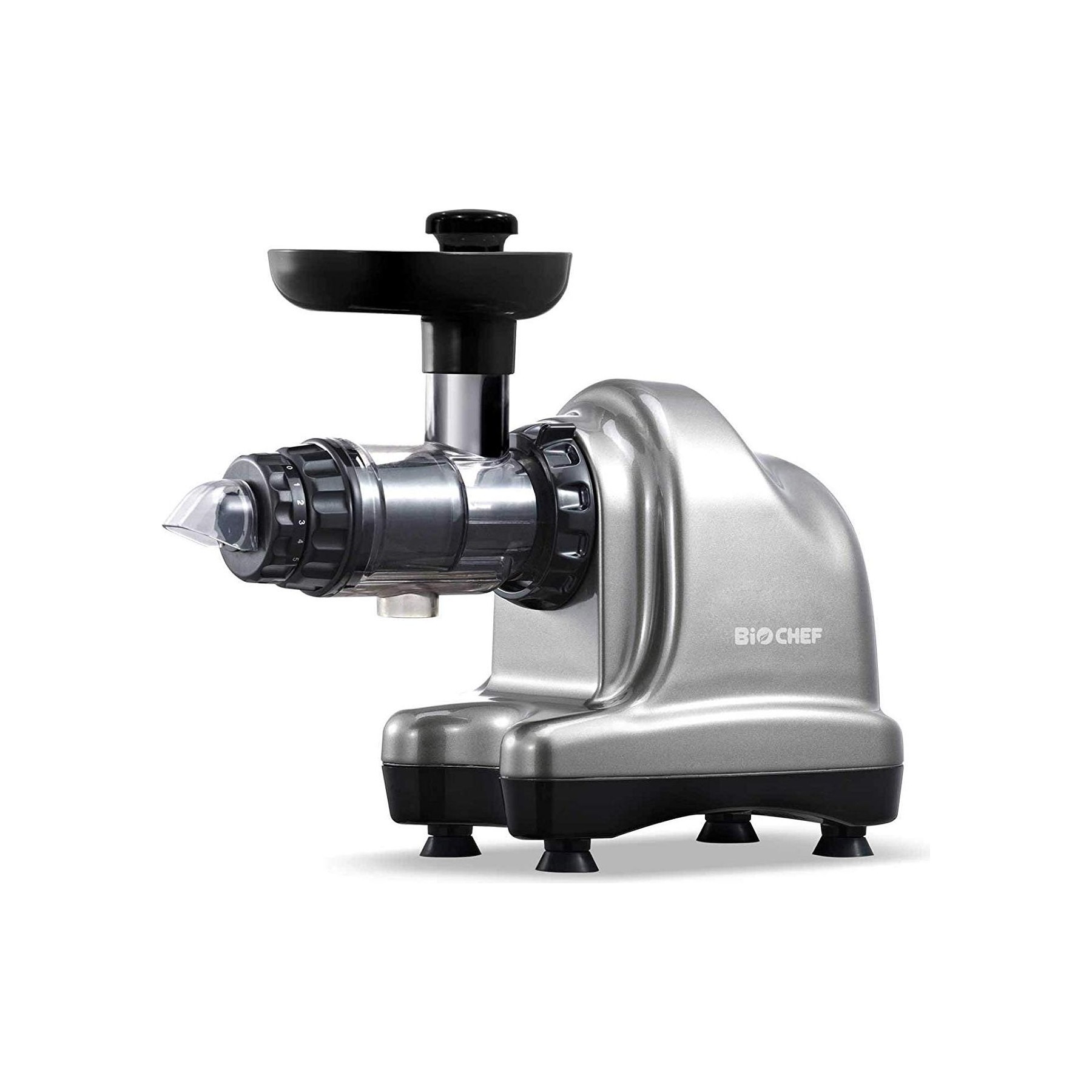 Extracteur de jus BIOCHEF AXIS Cold Press Argent