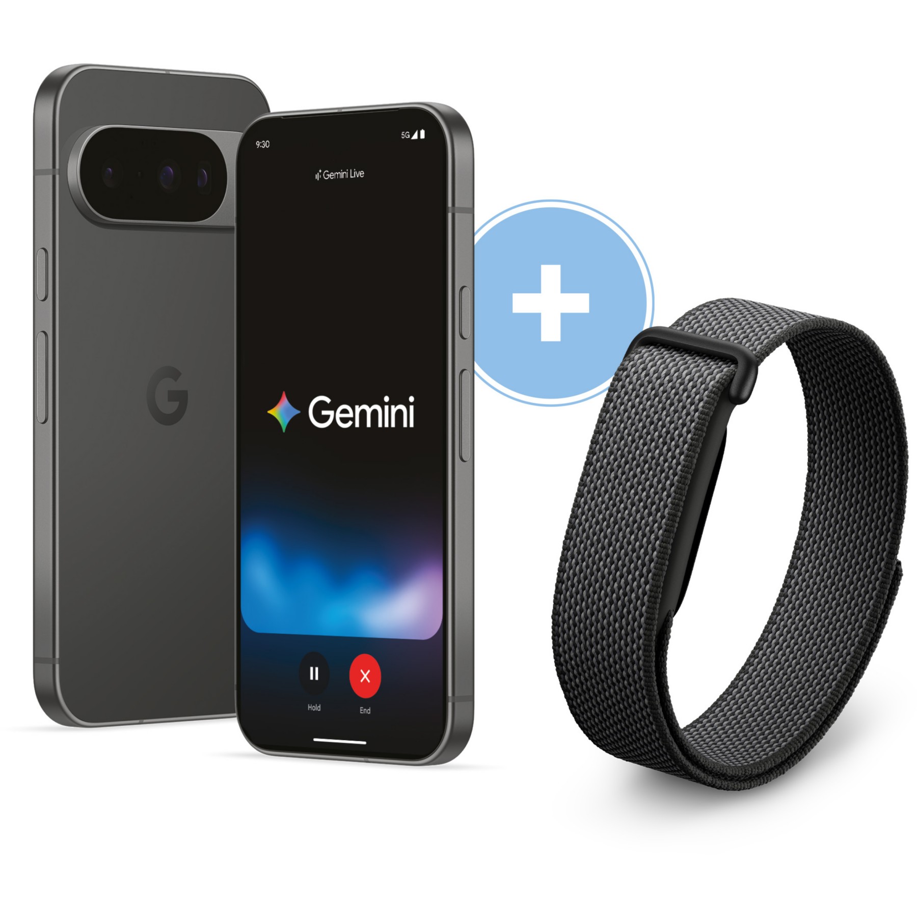 Smartphone GOOGLE Pack Pixel 10 5G 128Go Noir + Fitbit Air