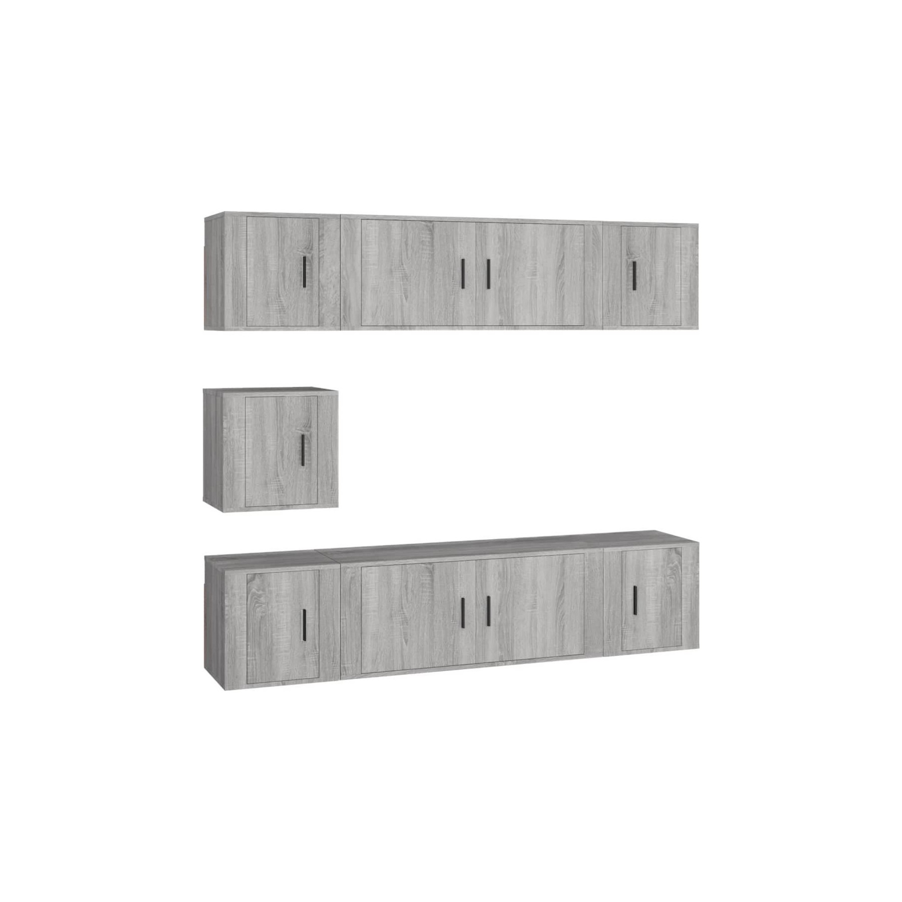 Meuble TV HELLOSHOP26 Ensemble de meubles armoire buffet TV té