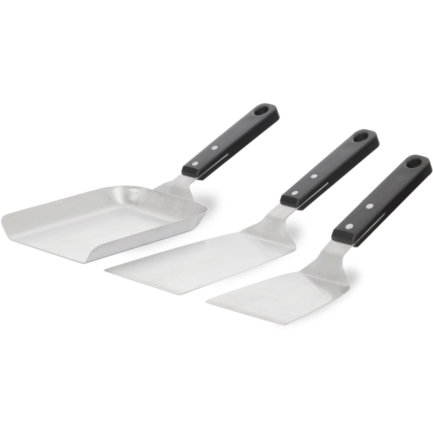 Ustensile plancha LE MARQUIER Kit 3 spatules inox