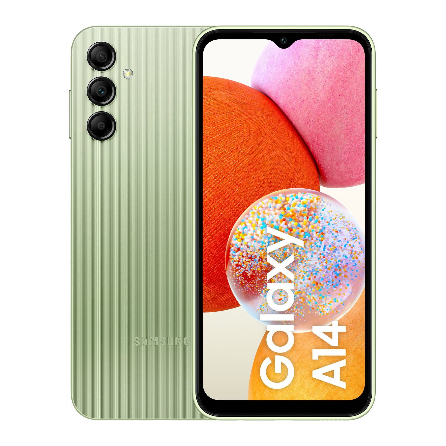 Smartphone SAMSUNG Galaxy A14 Lime 64Go 4G Reconditionné