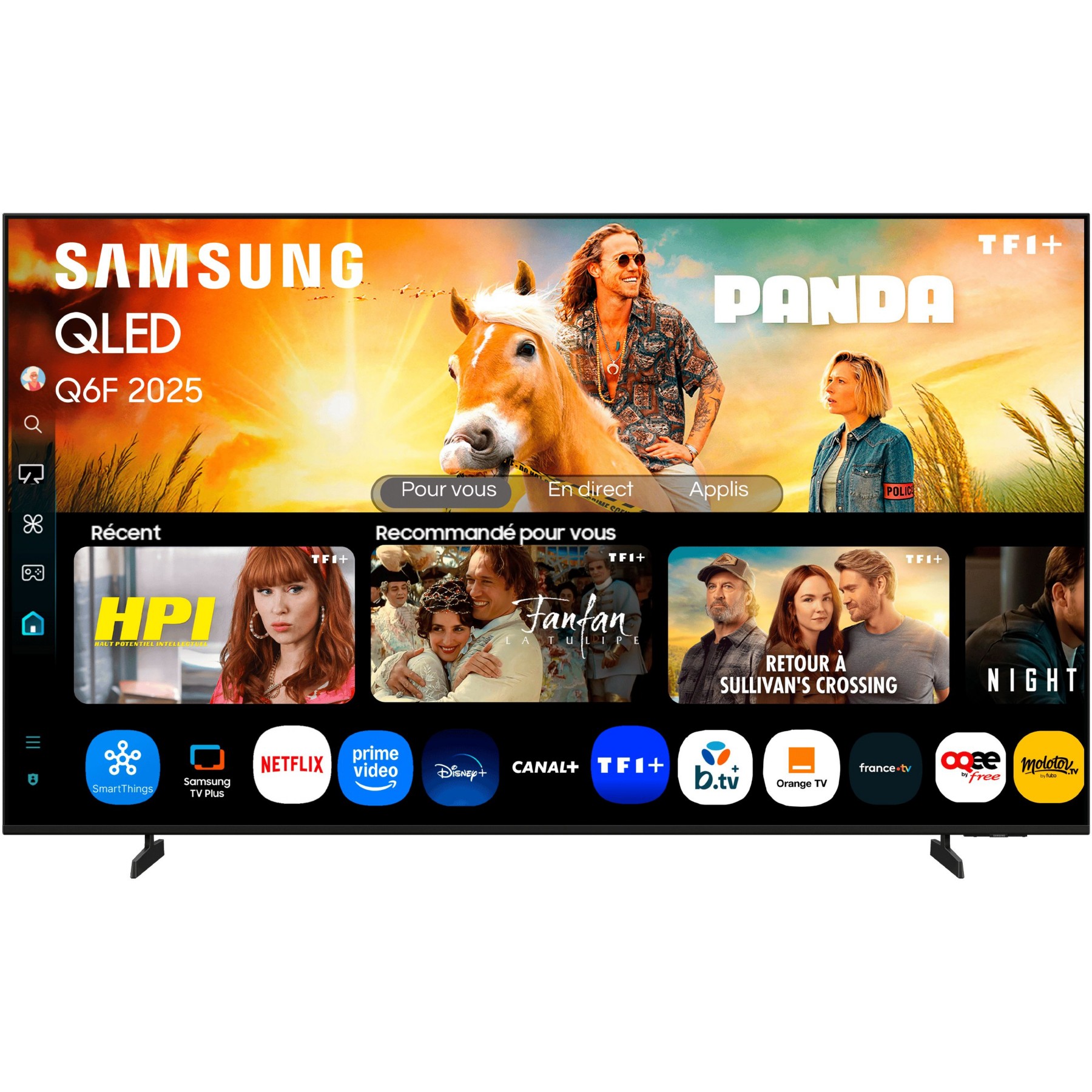 TV QLED SAMSUNG TQ55Q6FA 2025 - 55 pouces ( 138 cm )