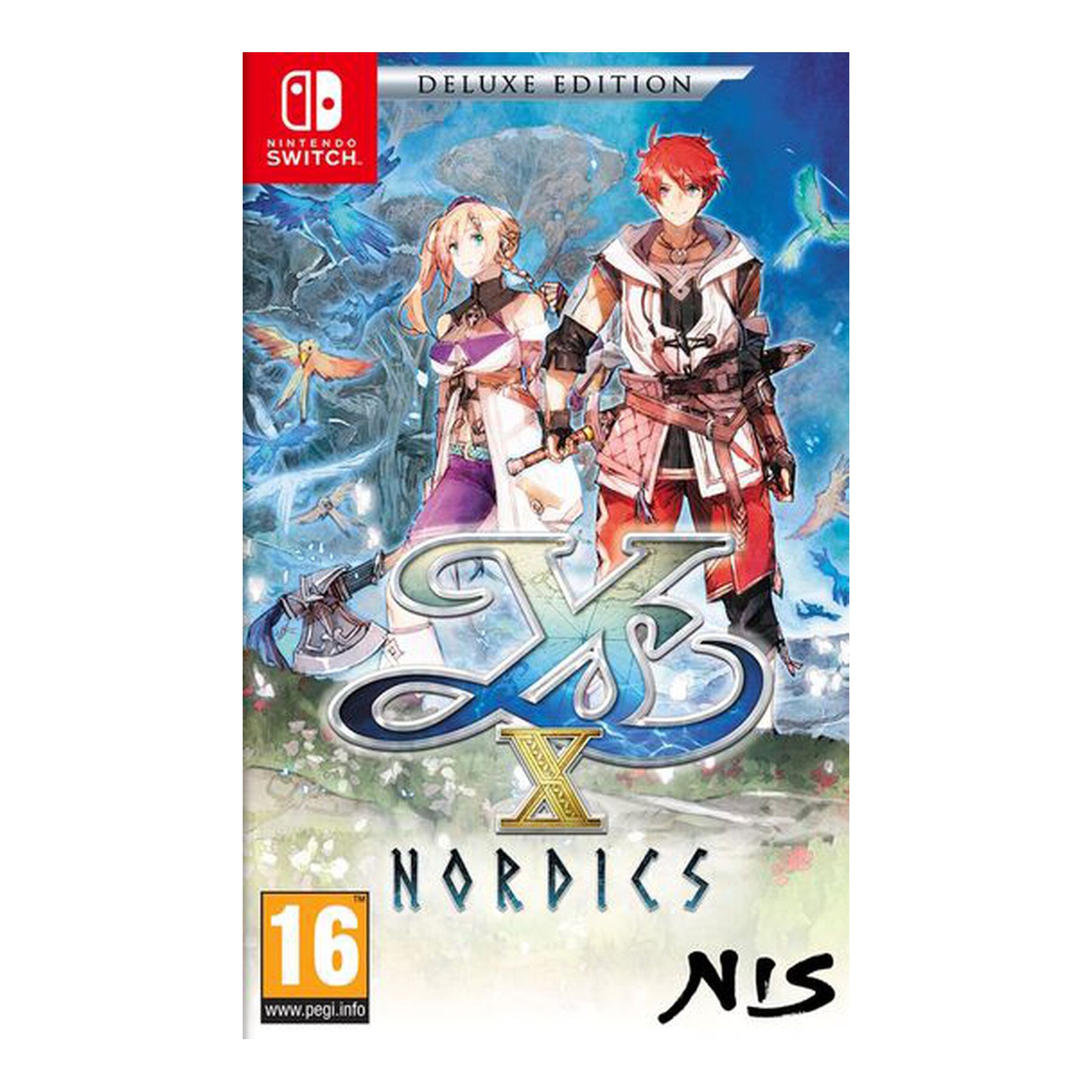 Jeu Switch PLAION Ys X Nordics Deluxe Edition
