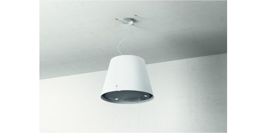 Hotte décorative îlot ELICA EASY UX WH/F50