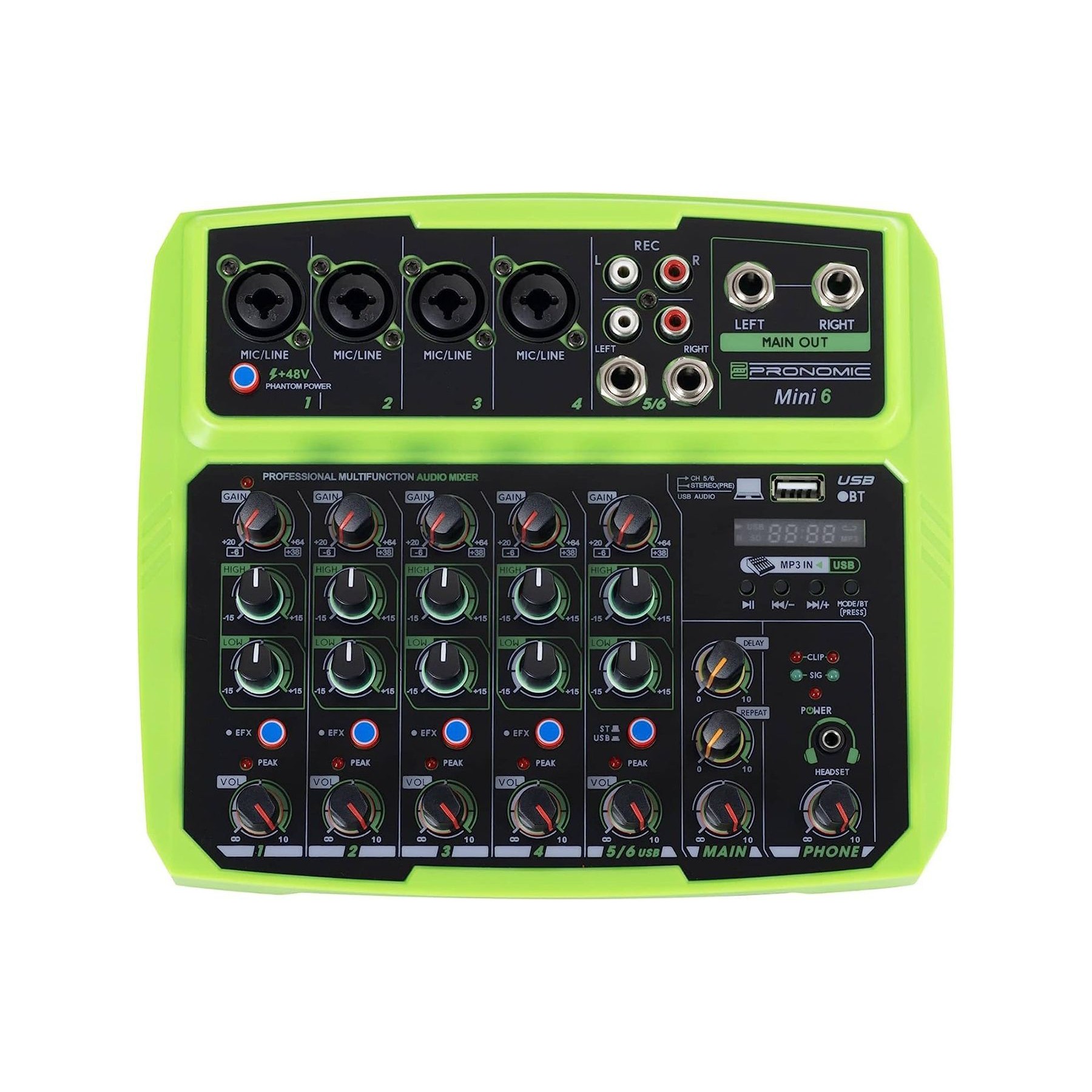 Table de mixage PRONOMIC Table de mixage - Pronomic Mini6 - pour