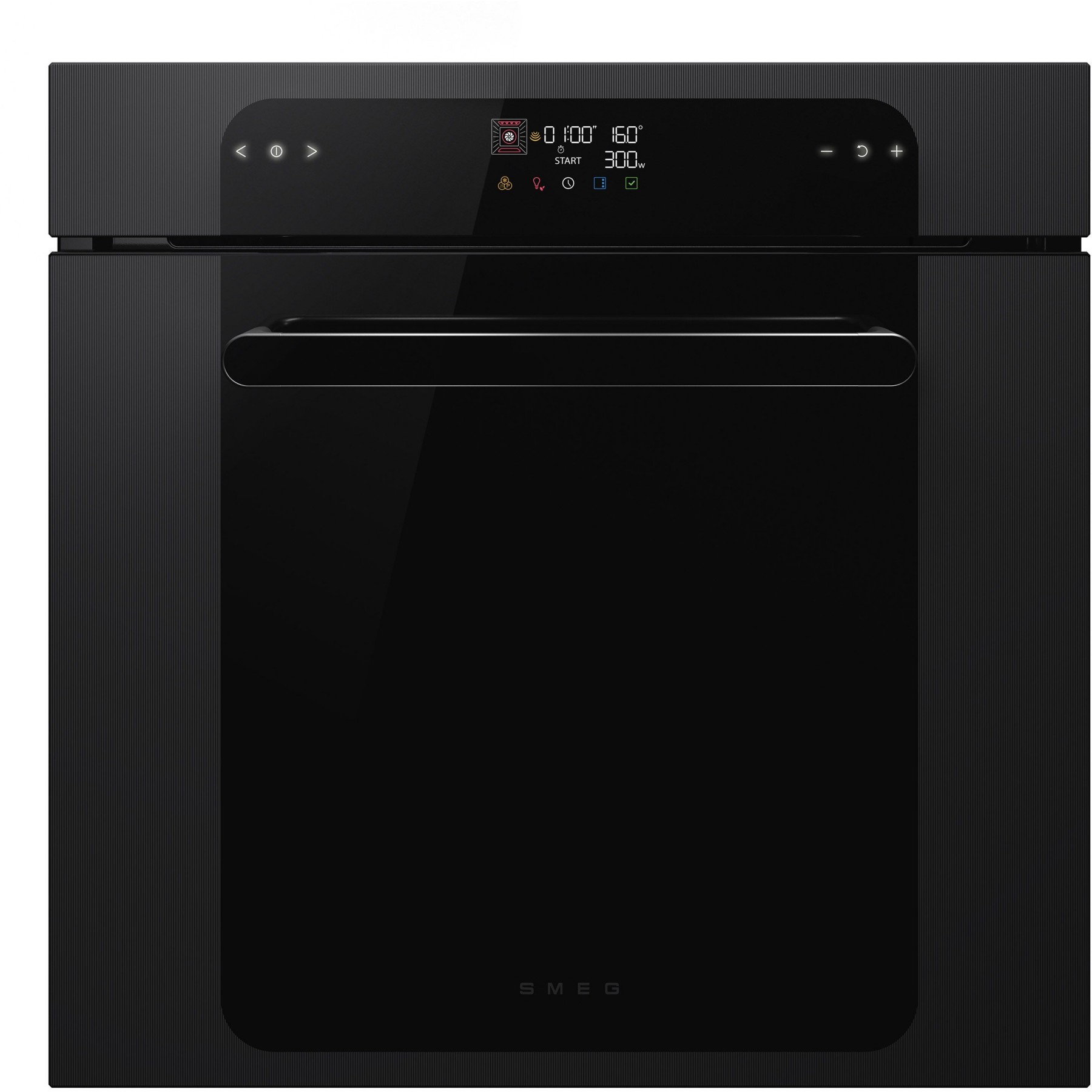 Four encastrable SMEG SOP6202TB - Pyrolyse - Chaleur tournante - Porte froide - Rails télescopiques