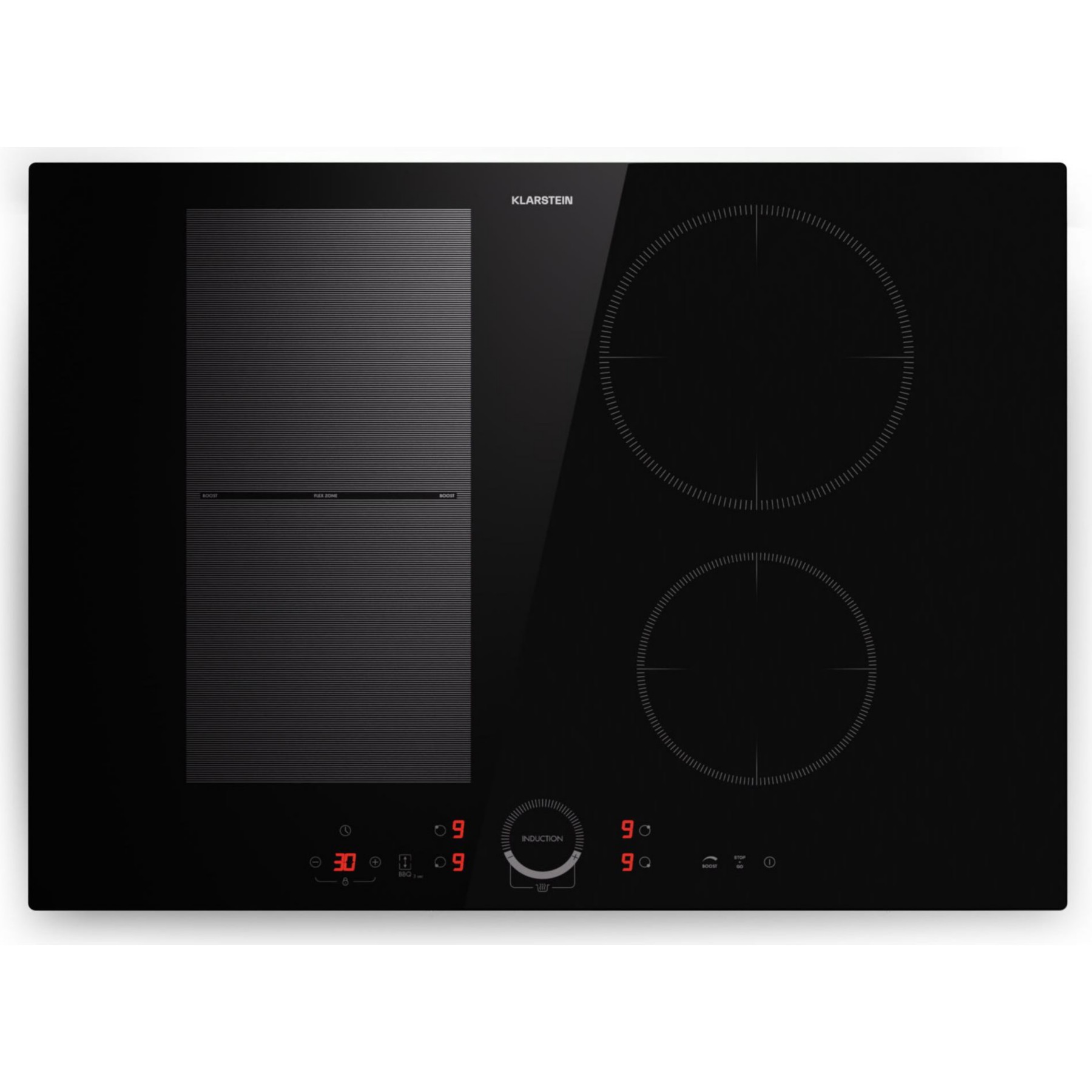 Plaque induction KLARSTEIN Delicatessa 7000W 70cm Noir
