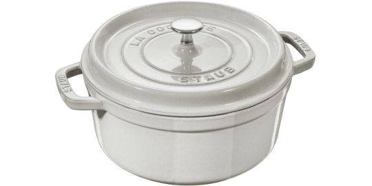 Cocotte STAUB 24cm Truffe Blanche fonte