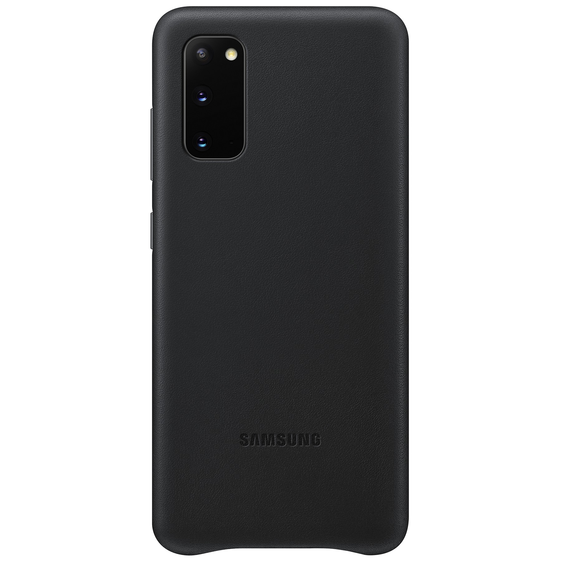 Coque SAMSUNG S20 Cuir noir