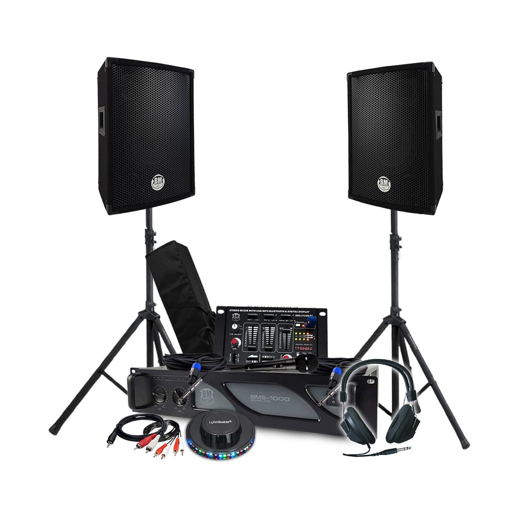 Pack sono BM SONIC Pack Sono 1600W BM SONIC Amplificateur 1