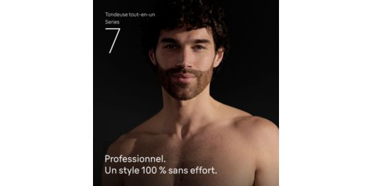 Tondeuse multi usages BRAUN AIO7560
