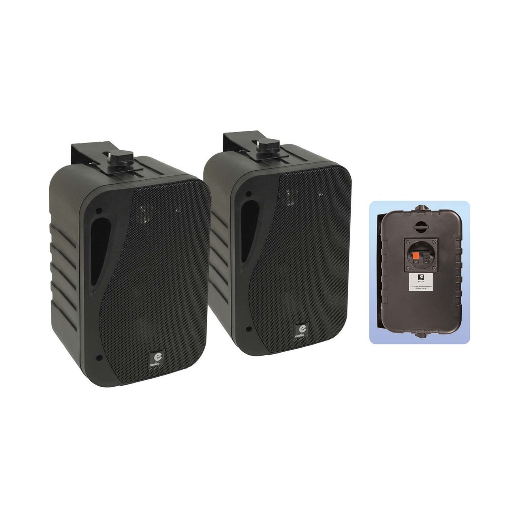 Enceinte Multiroom E-AUDIO Haut-parleurs de musique de fond à 3 voi