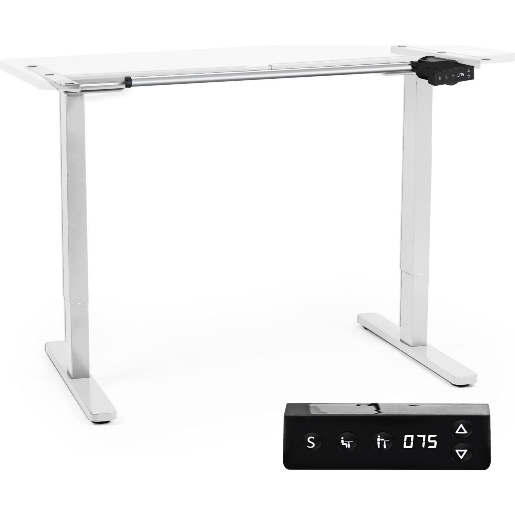 DURONIC Duronic TM12 WE Bureau Assis-Debout blan