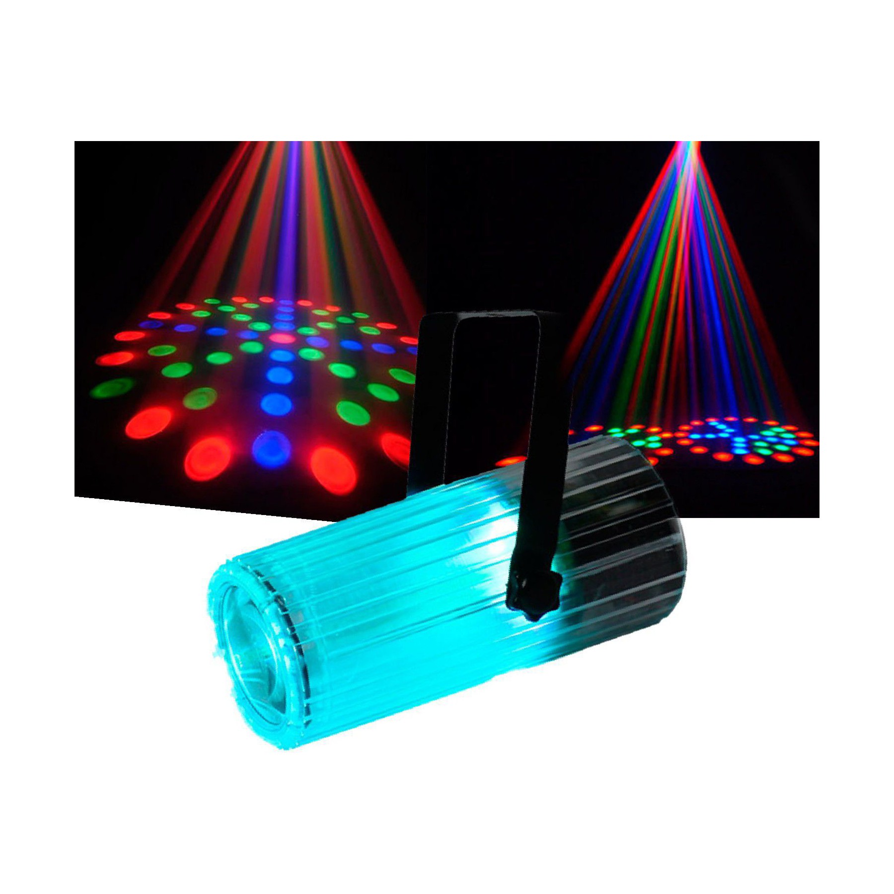 Jeu de lumières IBIZA Jeu de lumière effet MoonFlor LED RVBBA