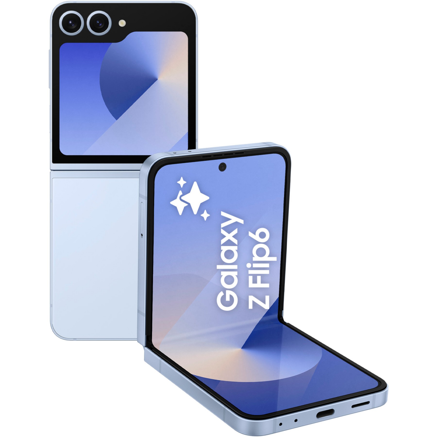 Smartphone SAMSUNG Galaxy Z Flip6 Bleu 256Go Reconditionné