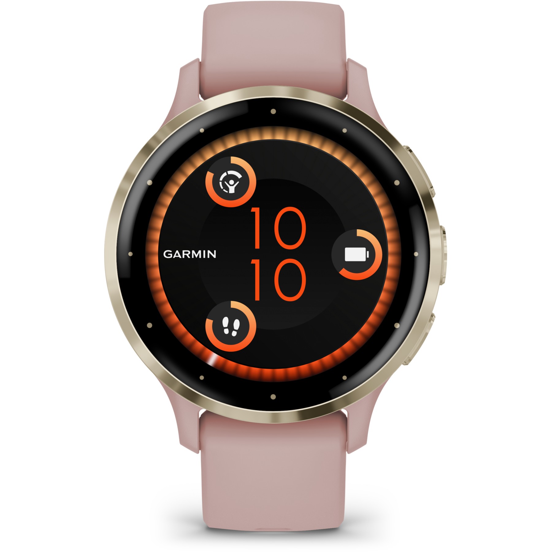 Montre sport GARMIN Venu 3S Sport et santé GPS AMOLED BT 41 mm Pink Dawn + Peach Gold