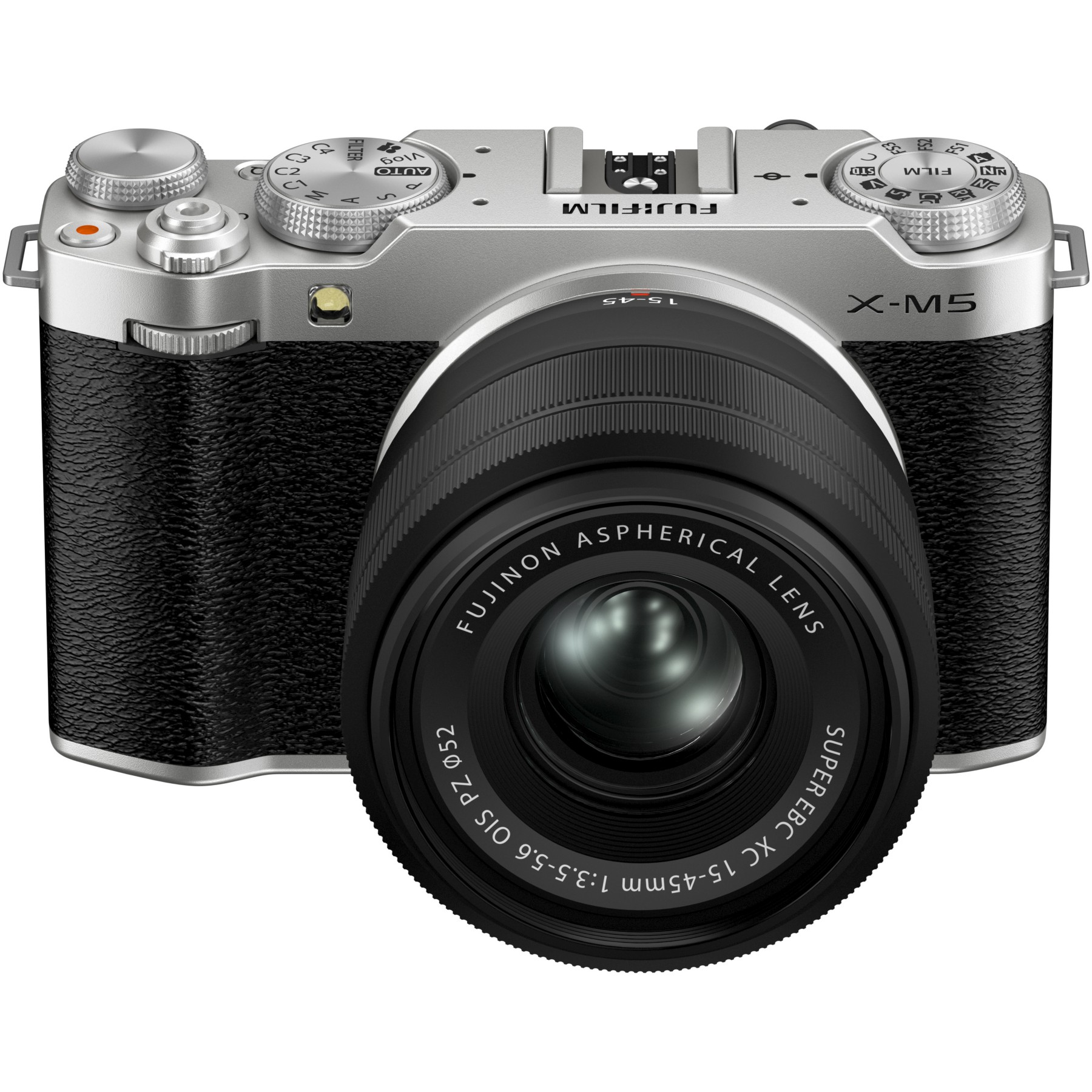 Appareil photo Hybride FUJIFILM Kit X-M5 Silver + XC15-45mm